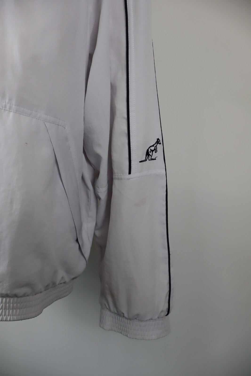 AUSTRALIAN GIACCA UOMO Tg. 56 MAN VINTAGE CASUAL SPORT JACKET FELPA CON ZIP