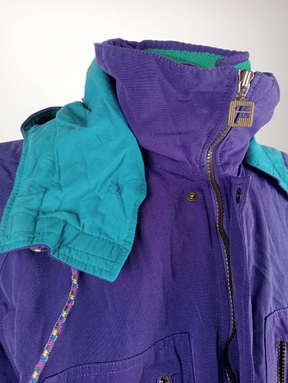 FILA GIUBBINO IMBOTTITO UOMO Tg 48 MAN GIACCA CASUAL VINTAGE JACKET