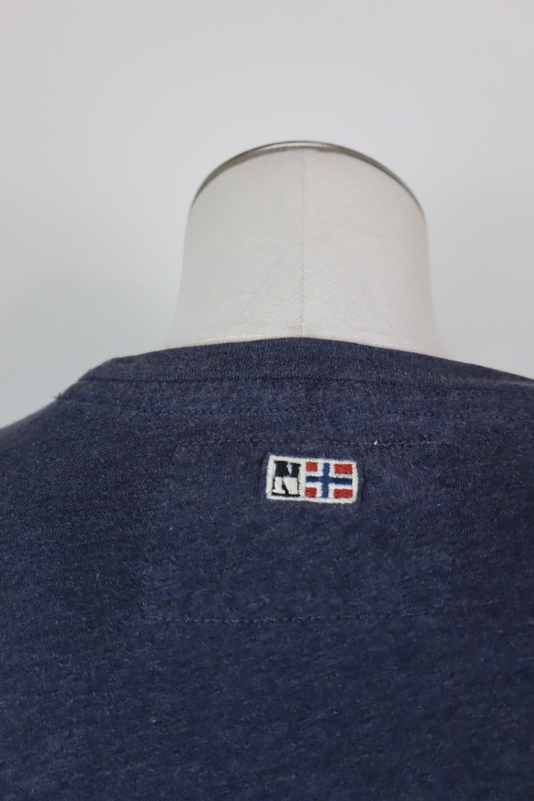 NAPAPIJRI MAGLIA UOMO TG. M MAN T-SHIRT VINTAGE CASUAL COTONE COTTON LOGO