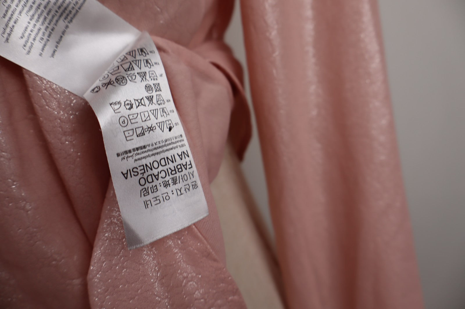 CALVIN KLEIN CAMICIA DONNA TG. S WOMAN CASUAL VINTAGE SHIRT ROSA POLIESTERE