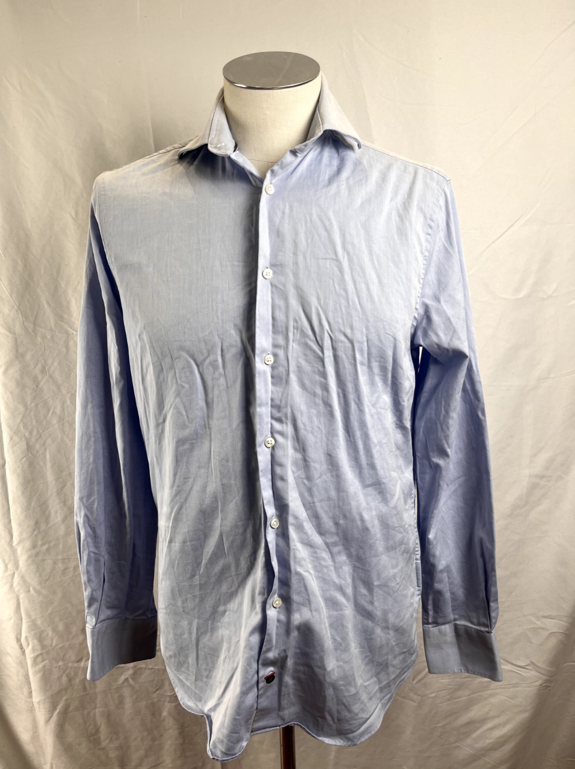 TOMMY HILFIGER CAMICIA UOMO COTONE TG. 38 - 15 MAN CASUAL VINTAGE COTTON SHIRT