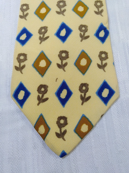 HUGO BOSS  100% SILK TIE SETA CRAVATTA NECKTIE MADE IN ITALY