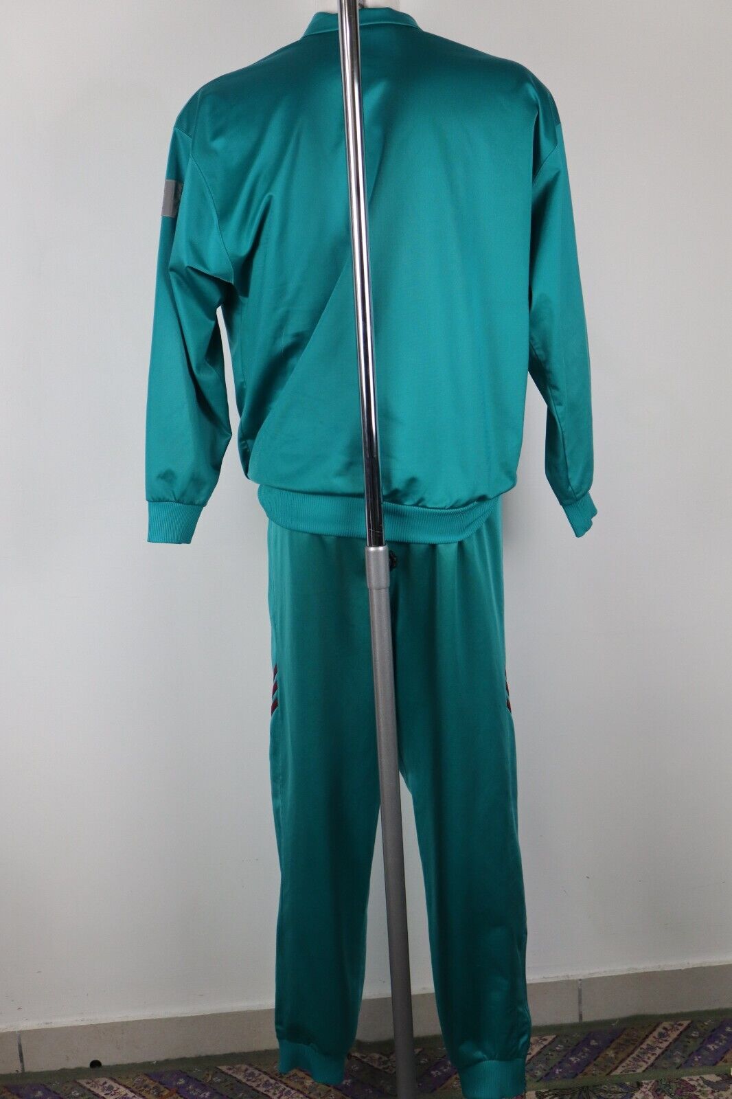 ADIDAS TUTA COMPLETA DUE PEZZI Tg. 5 TRACKSUIT JACKET PANTS UOMO SPORT