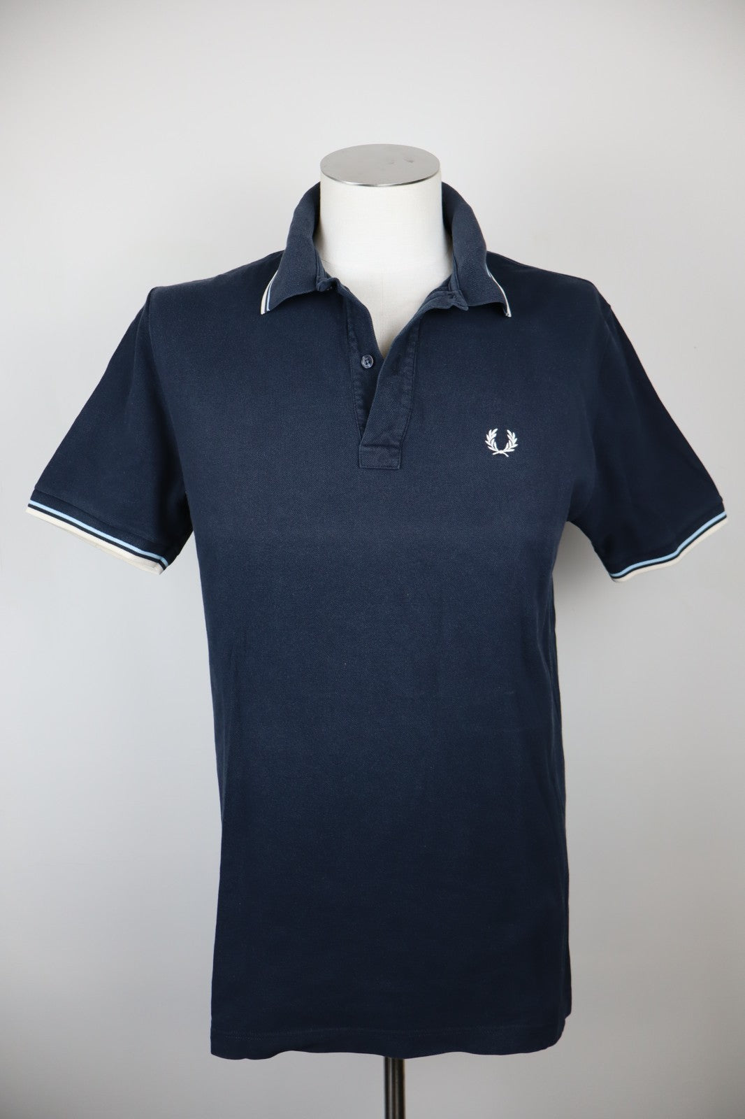 FRED PERRY POLO MAGLIA UOMO COTONE 44" 112CM MAN COTTON T-SHIRT CASUAL VINTAGE