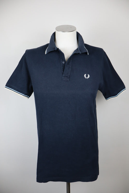 FRED PERRY POLO MAGLIA UOMO COTONE 44" 112CM MAN COTTON T-SHIRT CASUAL VINTAGE
