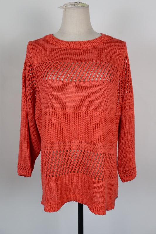 GUESS MAGLIONE DONNA TG L WOMAN CASUAL SWEATER VINTAGE