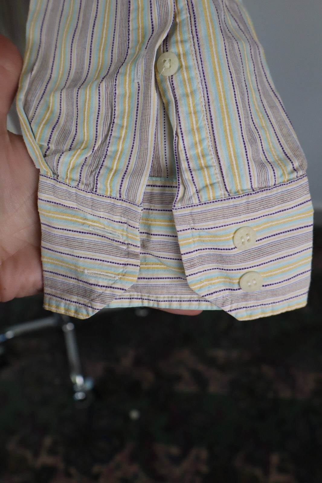 TIMBERLAND CAMICIA UOMO TG. L MAN CASUAL VINTAGE SHIRT COTONE