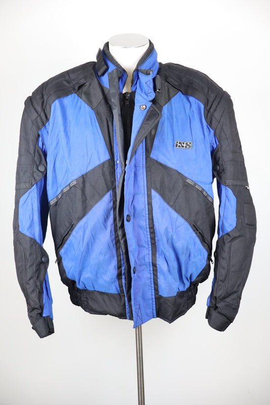 IXS GIUBBINO GIACCA MOTO UOMO 3XL MAN VINTAGE JACKET SPORT IMBOTTITO SMANICATO