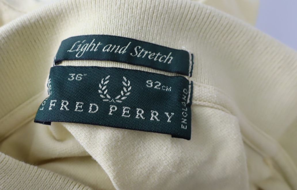 FRED PERRY POLO MAGLIA RAGAZZO COTONE 36" 92CM BOY T-SHIRT CASUAL VINTAGE LOGO