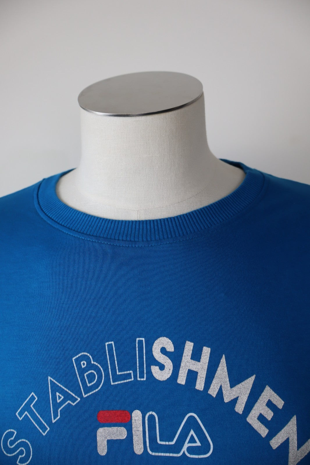 FILA MAGLIA UOMO TG. M MAN T-SHIRT VINTAGE CASUAL LOGO ITALY COTONE