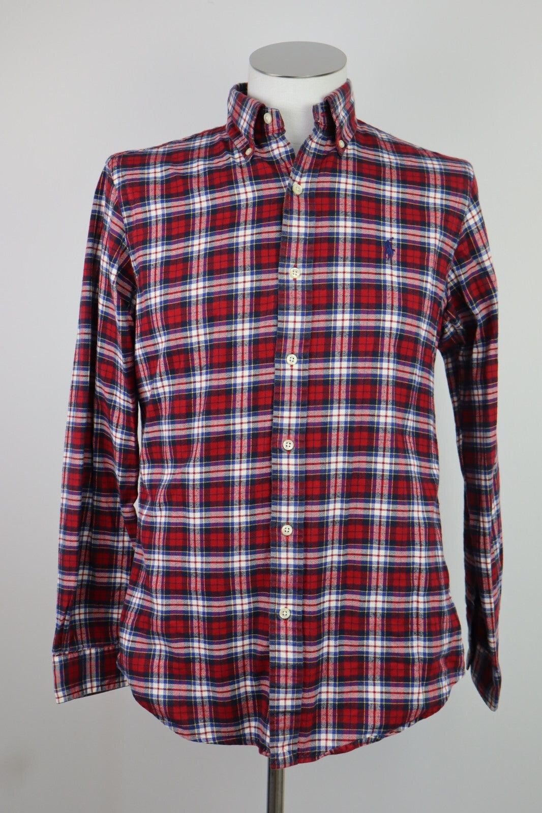RALPH LAUREN CAMICIA SHIRT UOMO Tg S MAN VINTAGE CASUAL COTONE COTTON