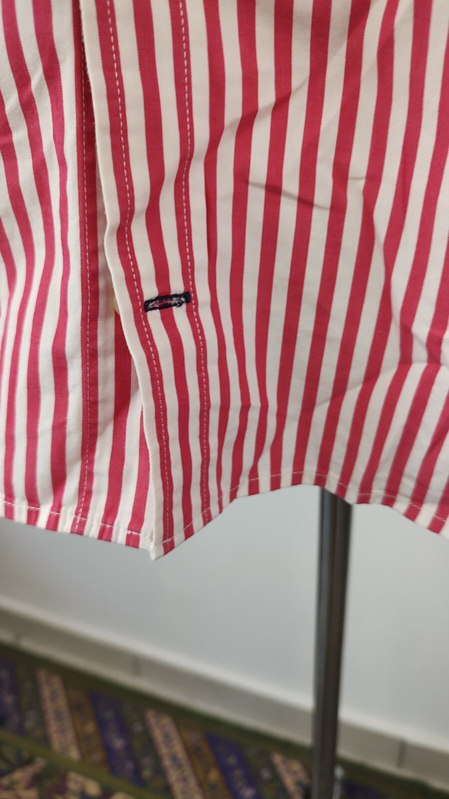 TOMMY HILFIGER CAMICIA UOMO COTONE TG. M MAN CASUAL VINTAGE COTTON SHIRT