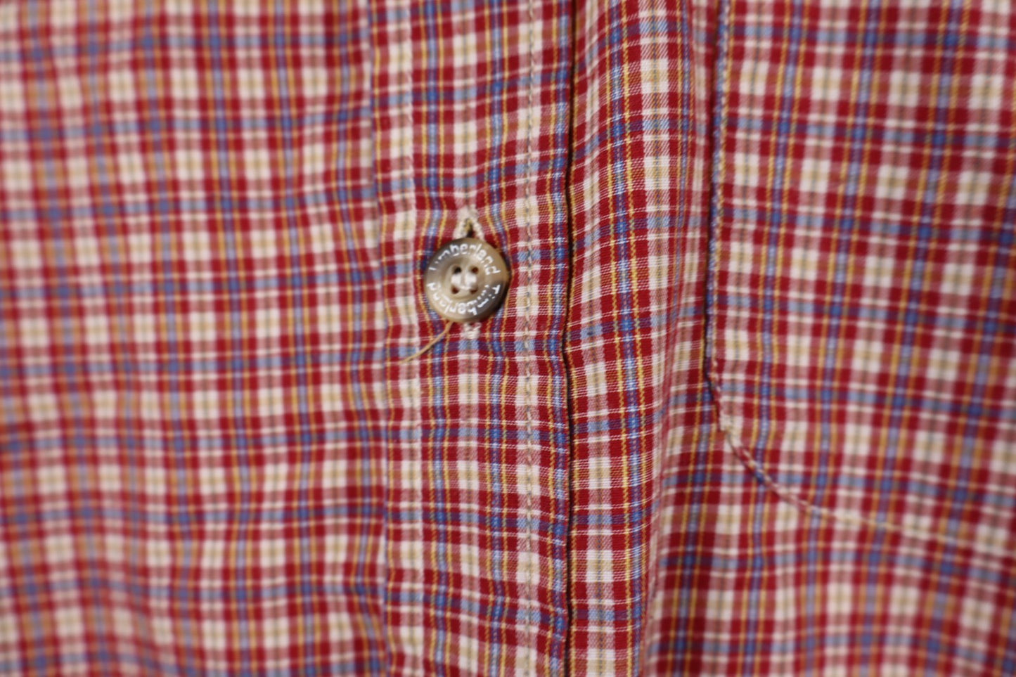 TIMBERLAND CAMICIA UOMO TG. XL MAN CASUAL VINTAGE SHIRT COTONE COTTON