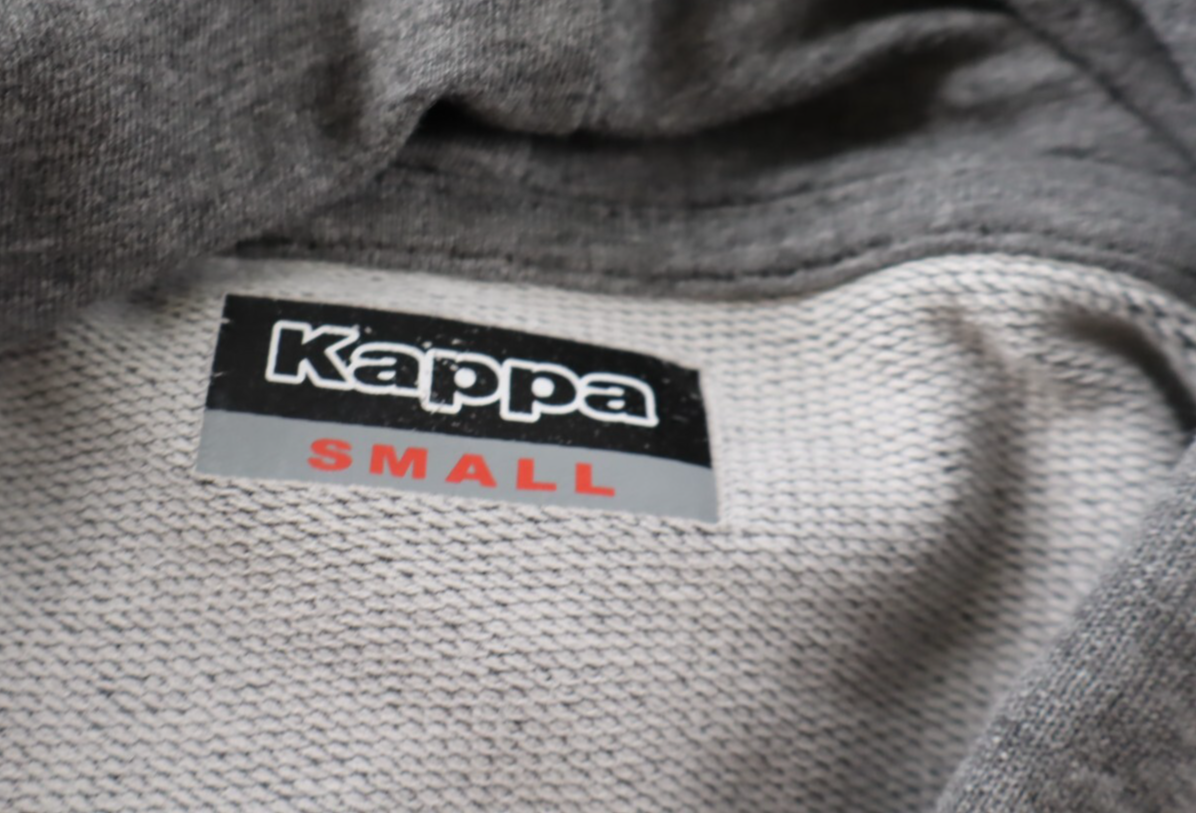 KAPPA NAPOLI FELPA CAPPUCCIO CALCIO UOMO Tg S VINTAGE SOCCER