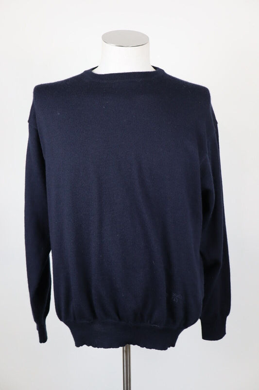 NAVIGARE MAGLIONE MAGLIA LANA VINTAGE UOMO TG L MAN WOOL SWEATER CASUAL