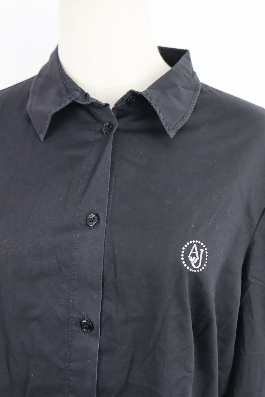 AJ ARMANI JEANS CAMICIA DONNA TG. 48 WOMAN SHIRT CASUAL VINTAGE  COTONE
