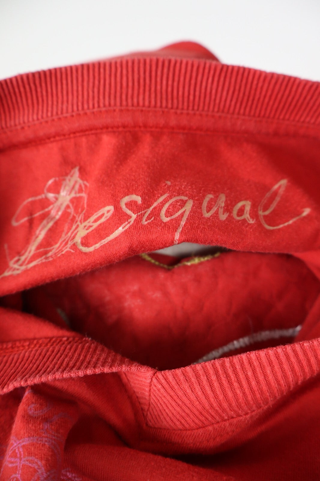 DESIGUAL MAGLIA DONNA TG. S WOMAN CASUAL VINTAGE T-SHIRT TOP