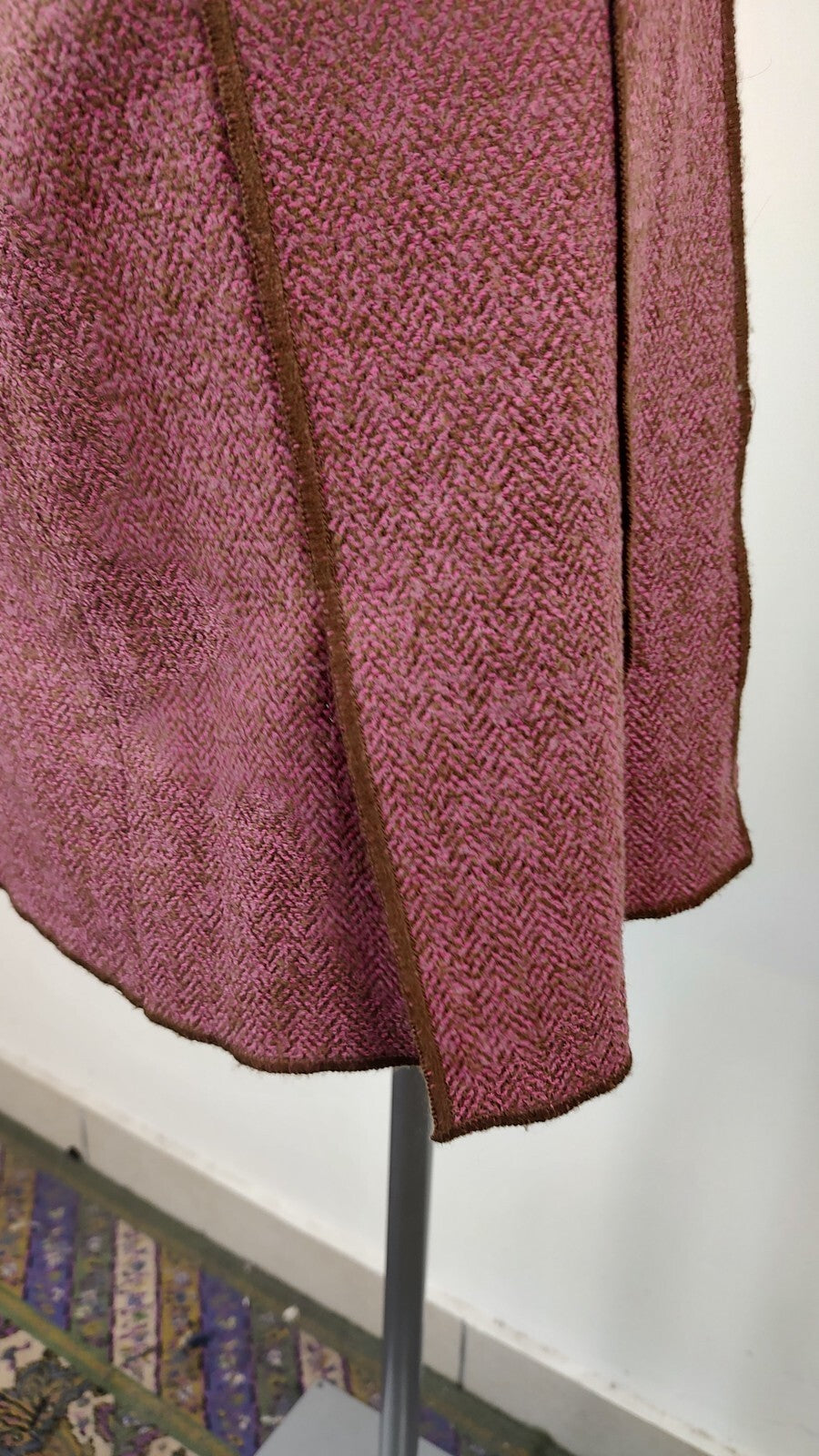 LUISA SPAGNOLI GONNA DONNA LANA WOMAN WOOL SKIRT Tg. 42 CASUAL VINTAGE