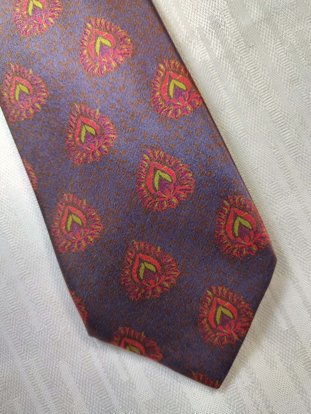 GIANFRANCO FERRE' 100% SILK TIE SETA CRAVATTA NECKTIE MADE IN ITALIA CLASSIC