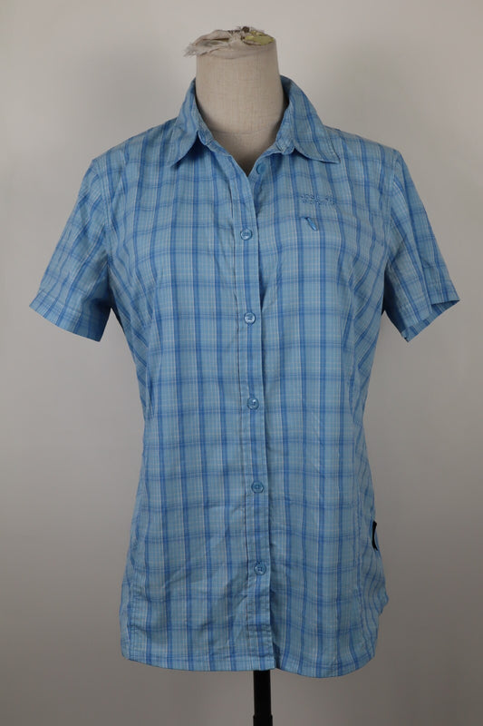 JACK WOLFSKIN CAMICIA DONNA TG. M WOMAN SHIRT CASUAL VINTAGE
