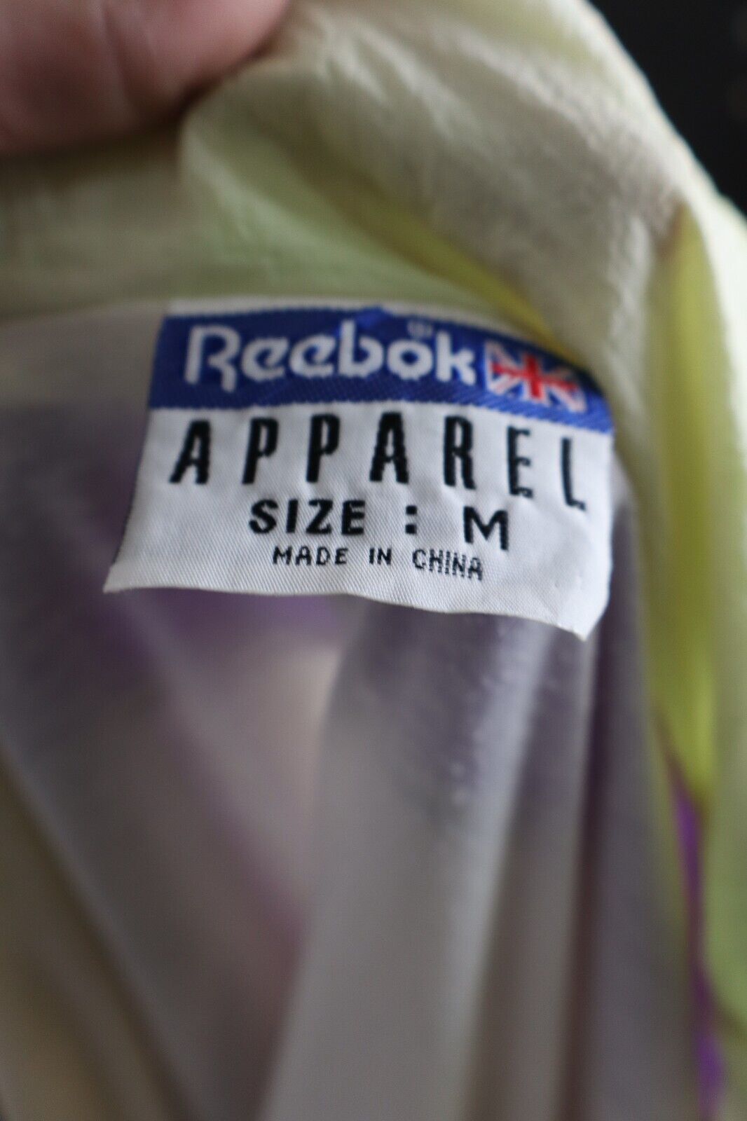 REEBOK TUTA COMPLETA DUE PEZZI Tg. M TRACKSUIT JACKET PANTS UOMO SPORT