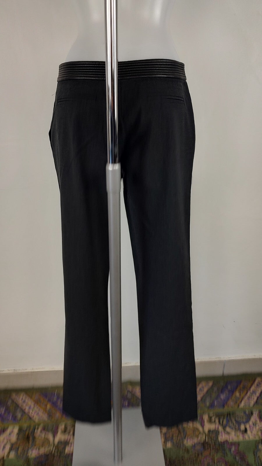 BLU MARINE PANTALONE CASUAL DONNA TG 42 WOMAN VINTAGE PANTS LANA