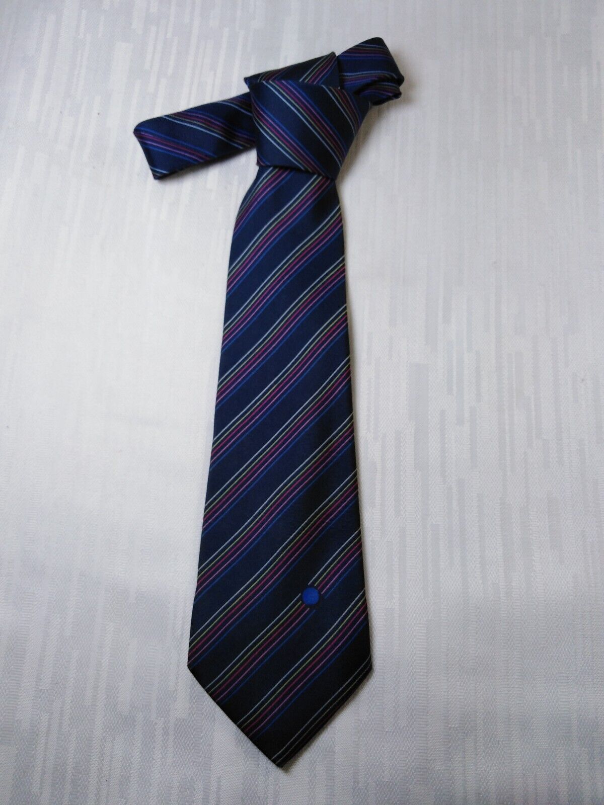 NAZARENO GABRIELLI 100% SETA SILK TIE CRAVATTA NECKTIE VINTAGE CLASSIC ITALY