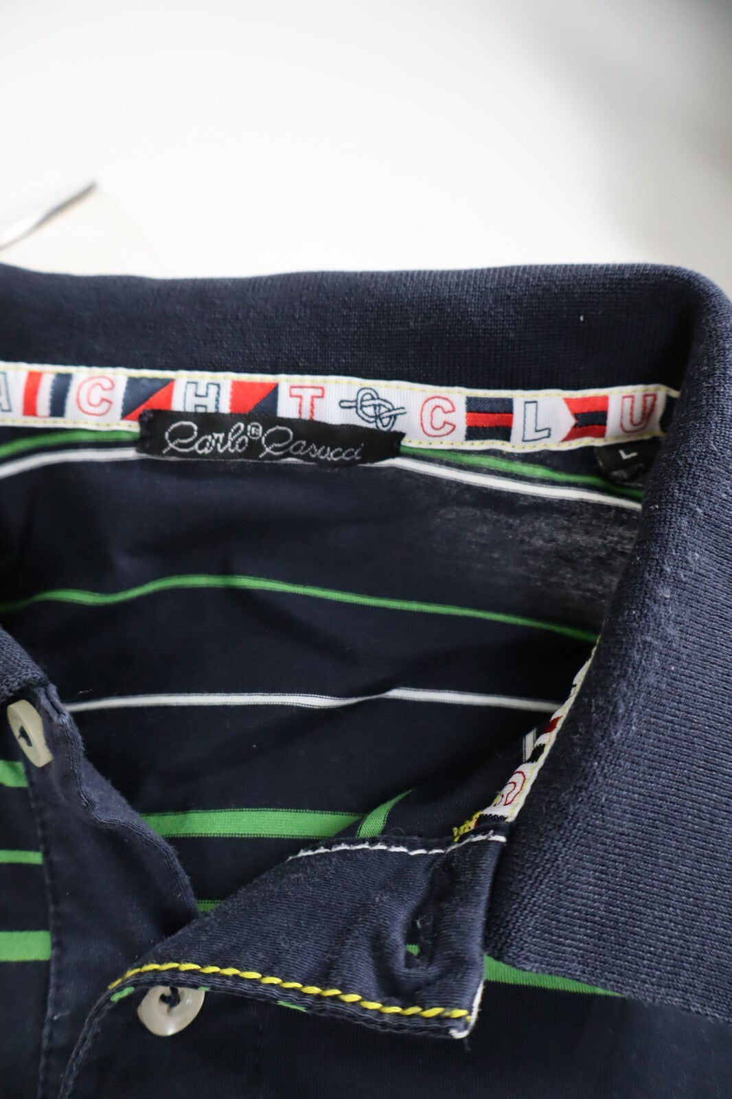 CARLO CASUCCI POLO MAGLIA UOMO COTONE TG. L MAN COTTON SHIRT CASUAL