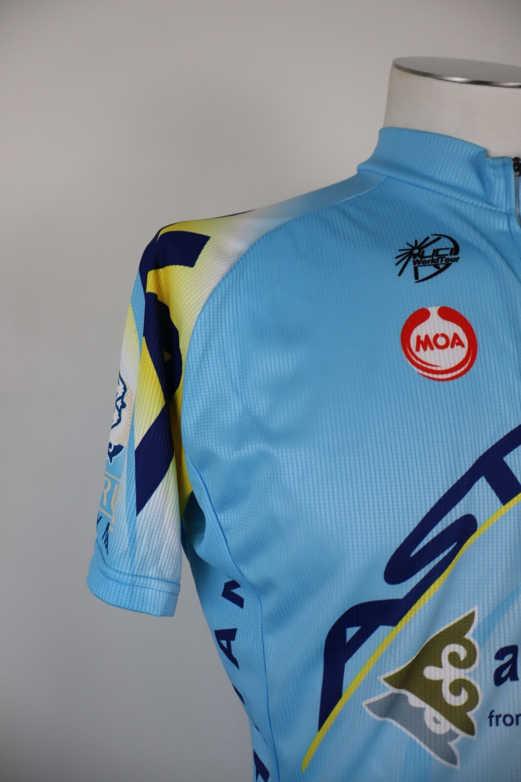 MOA MAGLIA CICLISMO UOMO TG. XL MAN SHIRT SPORT VINTAGE ASTANA