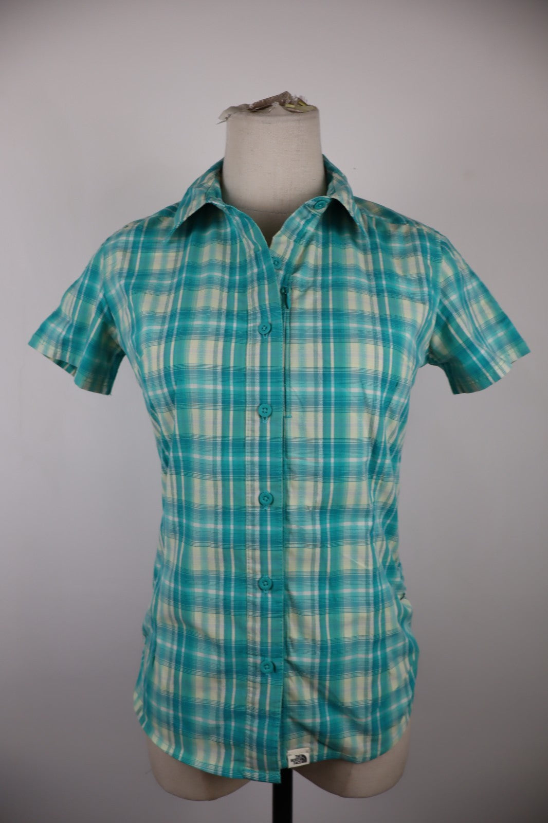 THE NORTH FACE CAMICIA DONNA TG. XS WOMAN SHIRT CASUAL VINTAGE COTONE COTTON