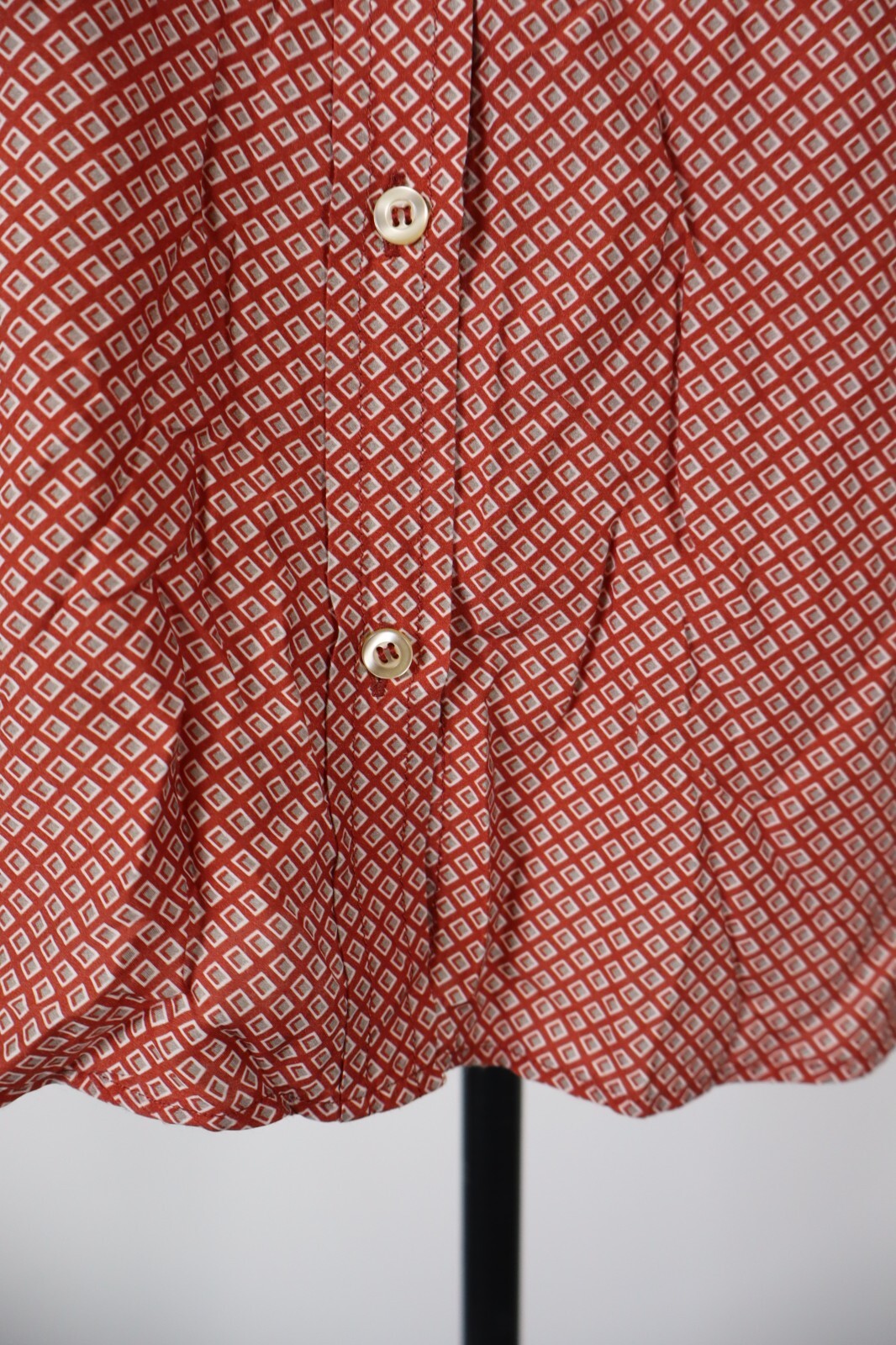 FRED PERRY CAMICIA COTONE DONNA TG. M WOMAN COTTON SHIRT CASUAL VINTAGE