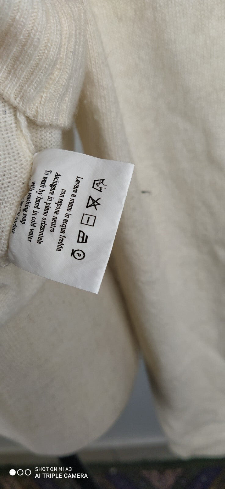 CESARE PACIOTTI 4US MAGLIONE DONNA Tg. 46 WOMAN CASUAL SWEATER LANA CASHMERE