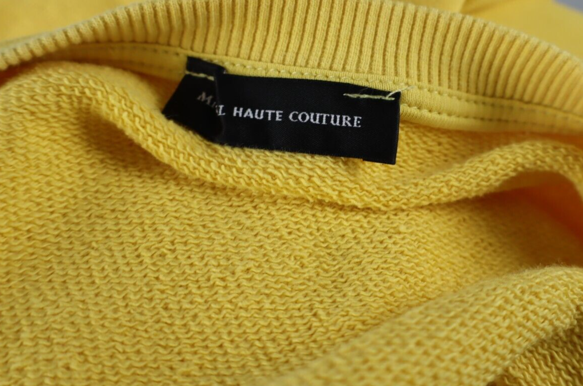 MINIMAL DONNA FELPA MAGLIA Tg L WOMAN CASUAL VINTAGE SPORT SWEATSHIRT COTONE