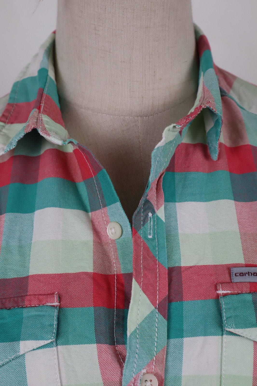 CARHARTT CAMICIA DONNA TG. S WOMAN SHIRT CASUAL VINTAGE COTONE