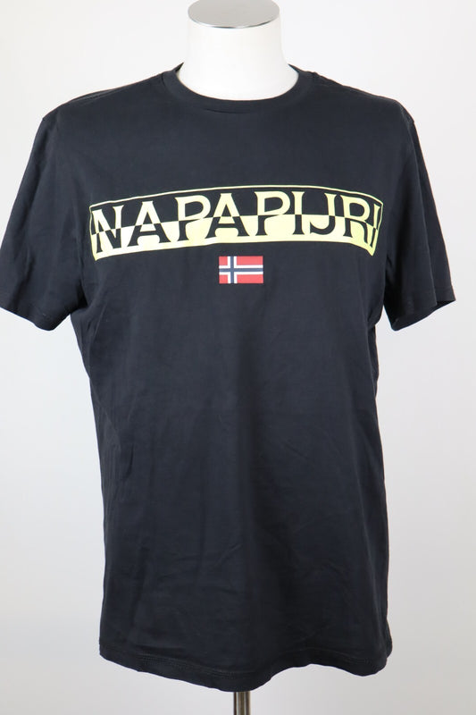 NAPAPIJRI MAGLIA COTONE UOMO TG. XL MAN T- SHIRT CASUAL VINTAGE