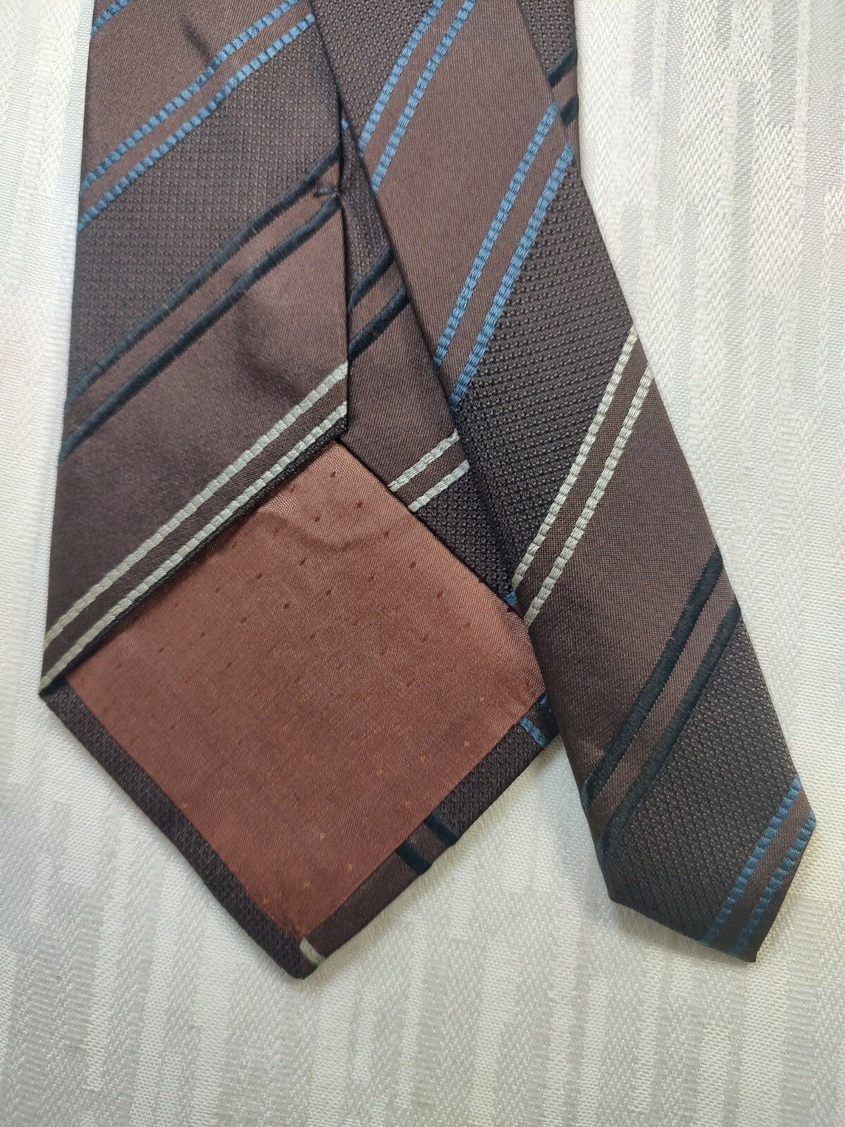 BARTON MODA 100% SILK TIE SETA CRAVATTA NECKTIE MADE IN ITALY CLASSIC