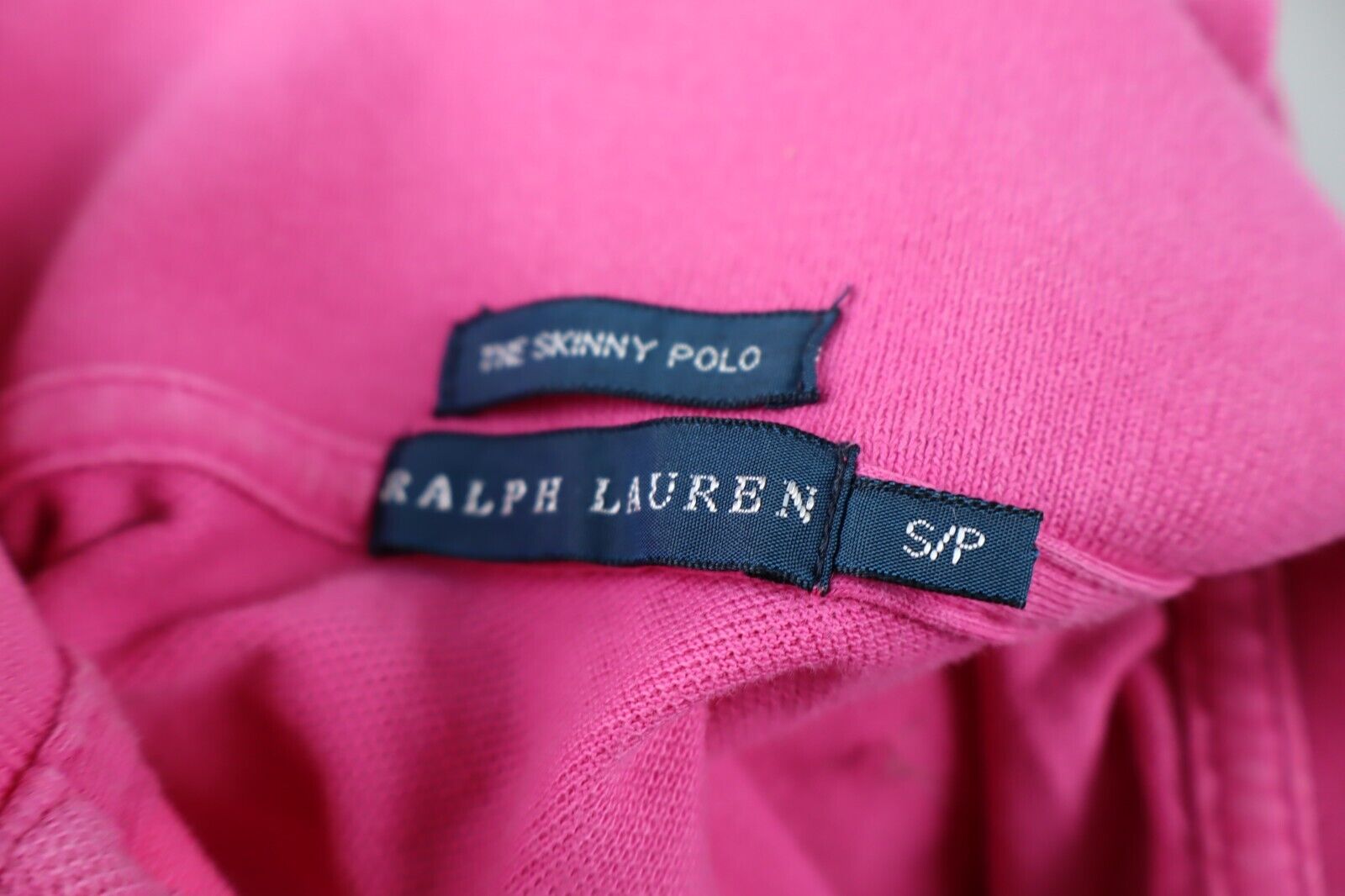 RALPH LAUREN MAGLIA POLO UOMO COTONE TG. S MAN SHIRT CASUAL VINTAGE COTTON