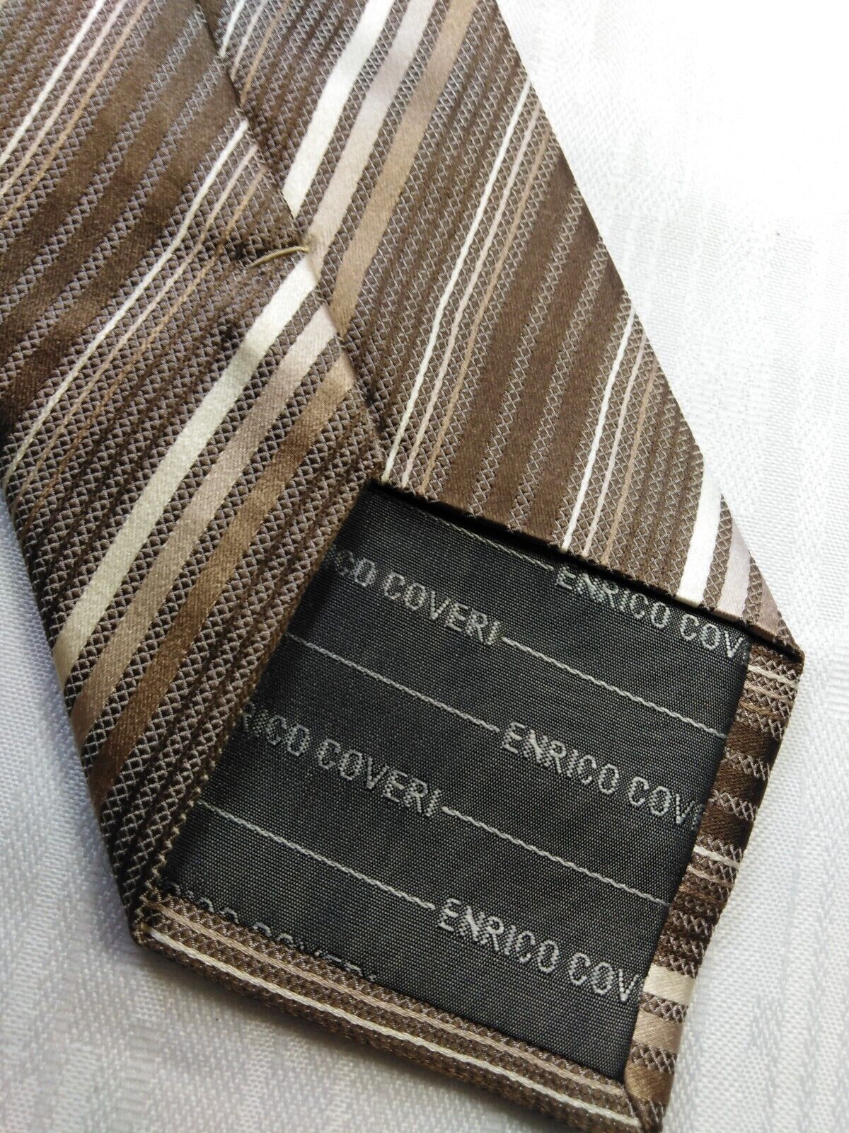 ENRICO COVERI 100% SILK TIE SETA CRAVATTA NECKTIE MADE IN ITALY VINTAGE CLASSIC