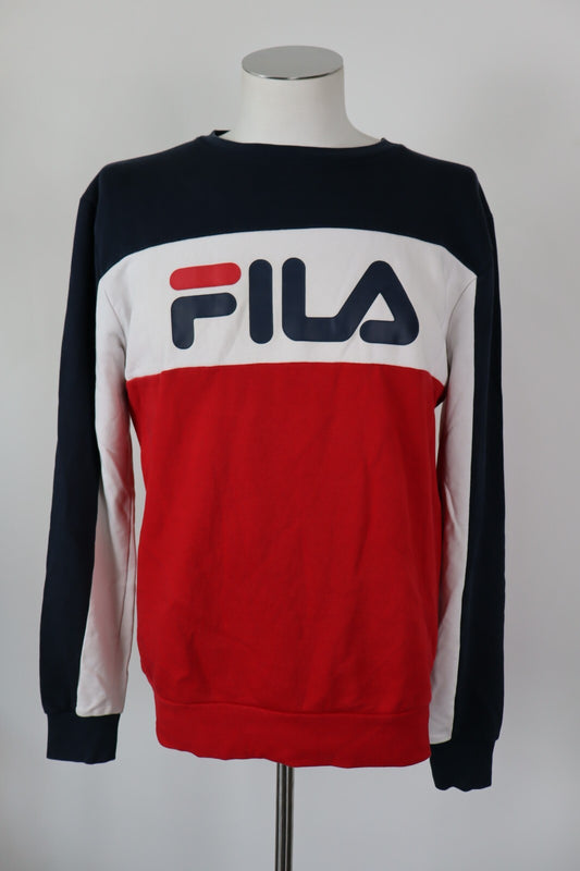 FILA FELPA MAGLIA UOMO TG M VINTAGE MAN JACKET CASUAL SWEATSHIRT