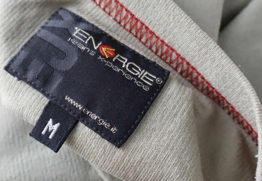 ENERGIE JEANS X-PERIENCE MAGLIA UOMO TG. M MAN T-SHIRT CASUAL VINTAGE LOGO VERDE