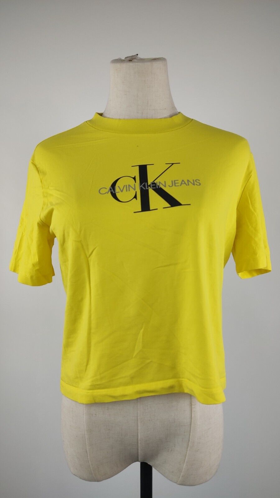 CALVIN KLEIN MAGLIA DONNA TG. M WOMAN CASUAL VINTAGE T-SHIRT COTONE