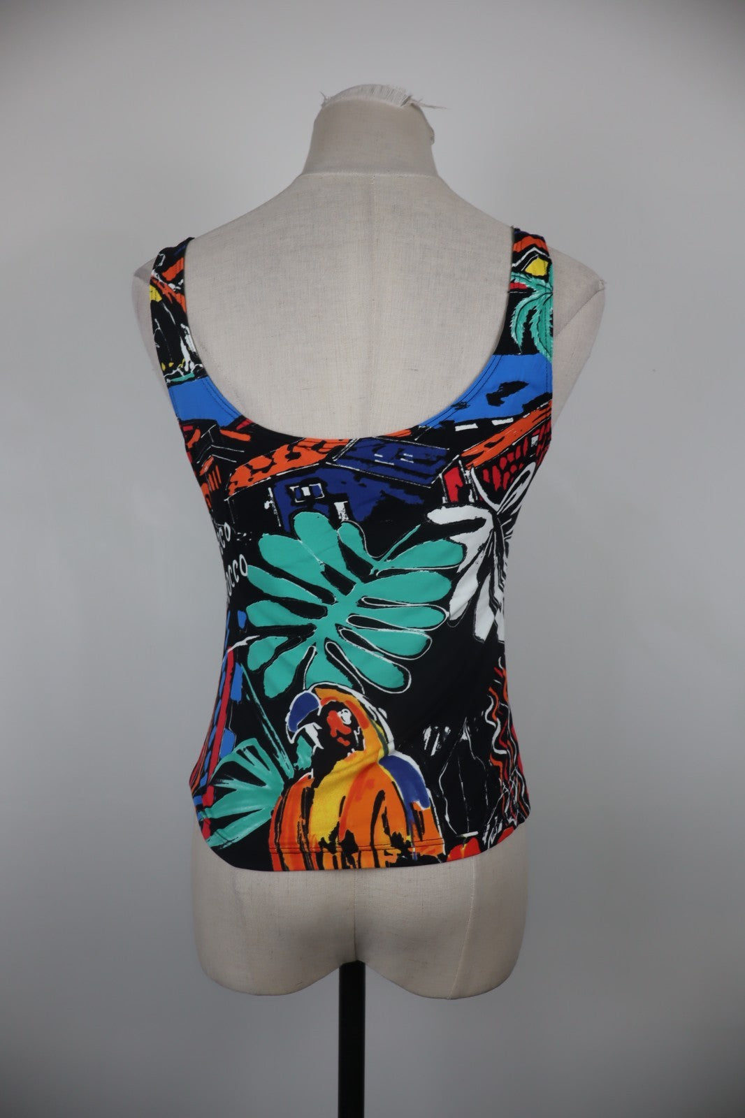 ROCCOBAROCCO CANOTTA TOP MAGLIA DONNA TG. XS WOMAN CASUAL VINTAGE T-SHIRT
