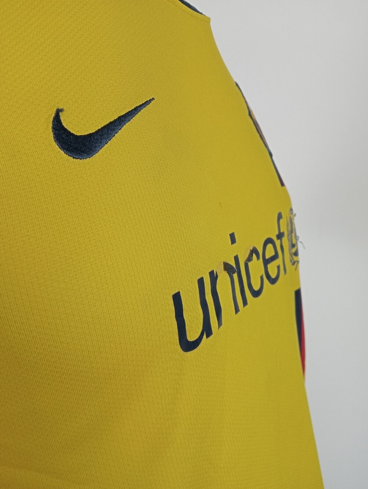 NIKE BARCELLONA MAGLIA CALCIO UOMO Tg M SOCCER JERSEY TRIKOT SPORT 2008/09