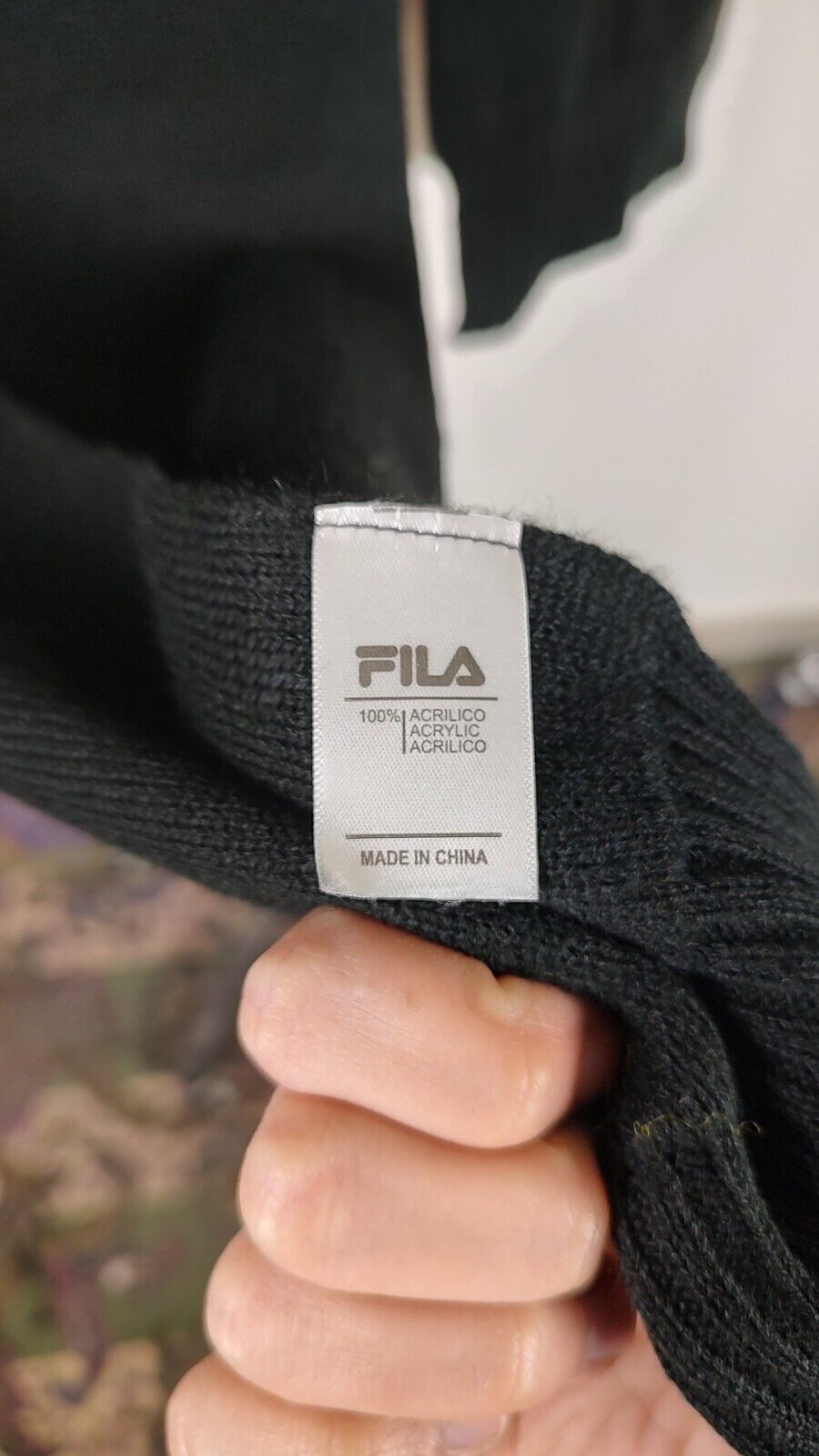 FILA SCIARPA UOMO DONNA WOMAN MAN VINTAGE CASUAL SCARF