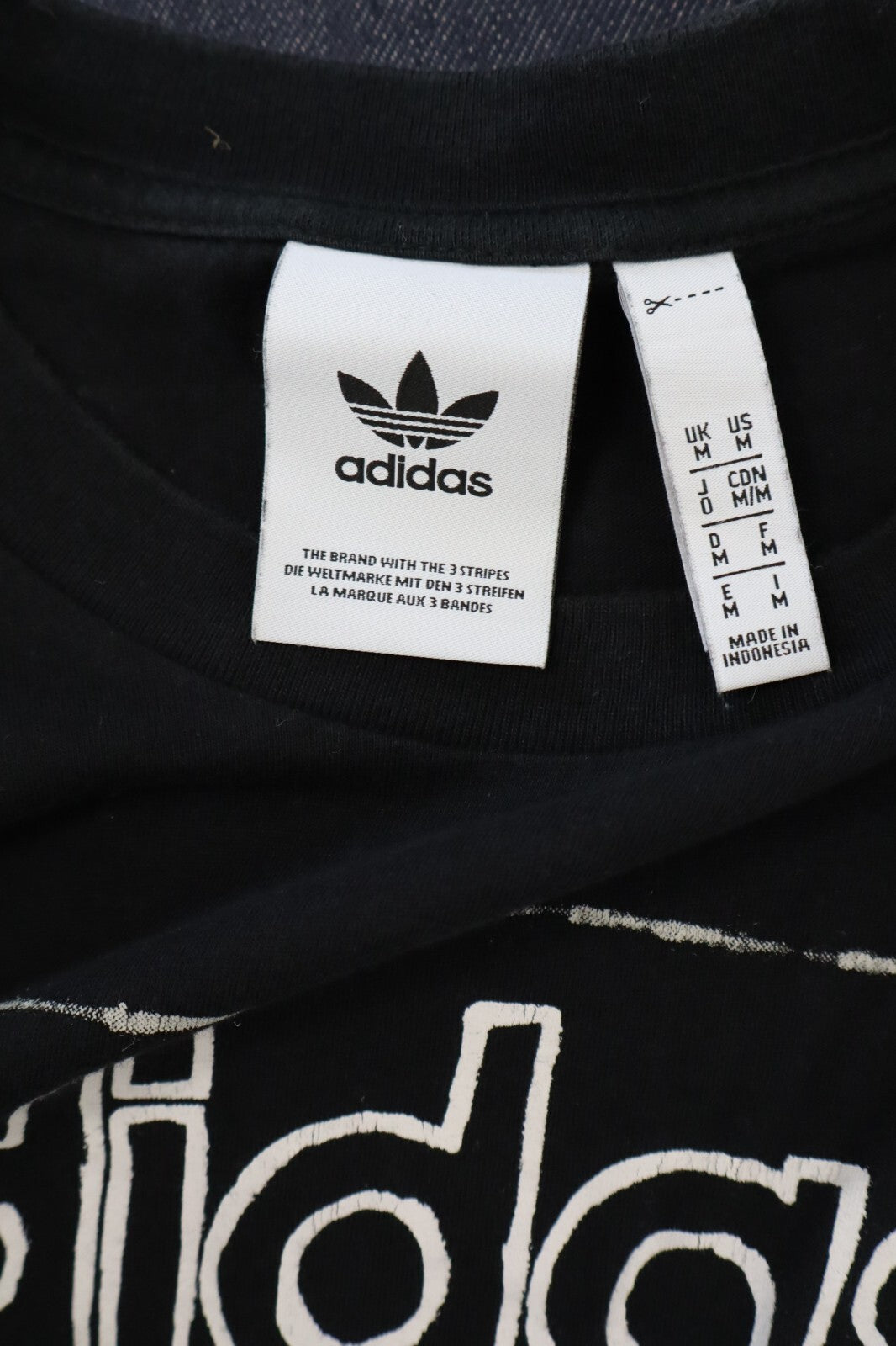 ADIDAS MAGLIA UOMO TG M MAN COTTON T-SHIRT CASUAL  COTONE VINTAGE