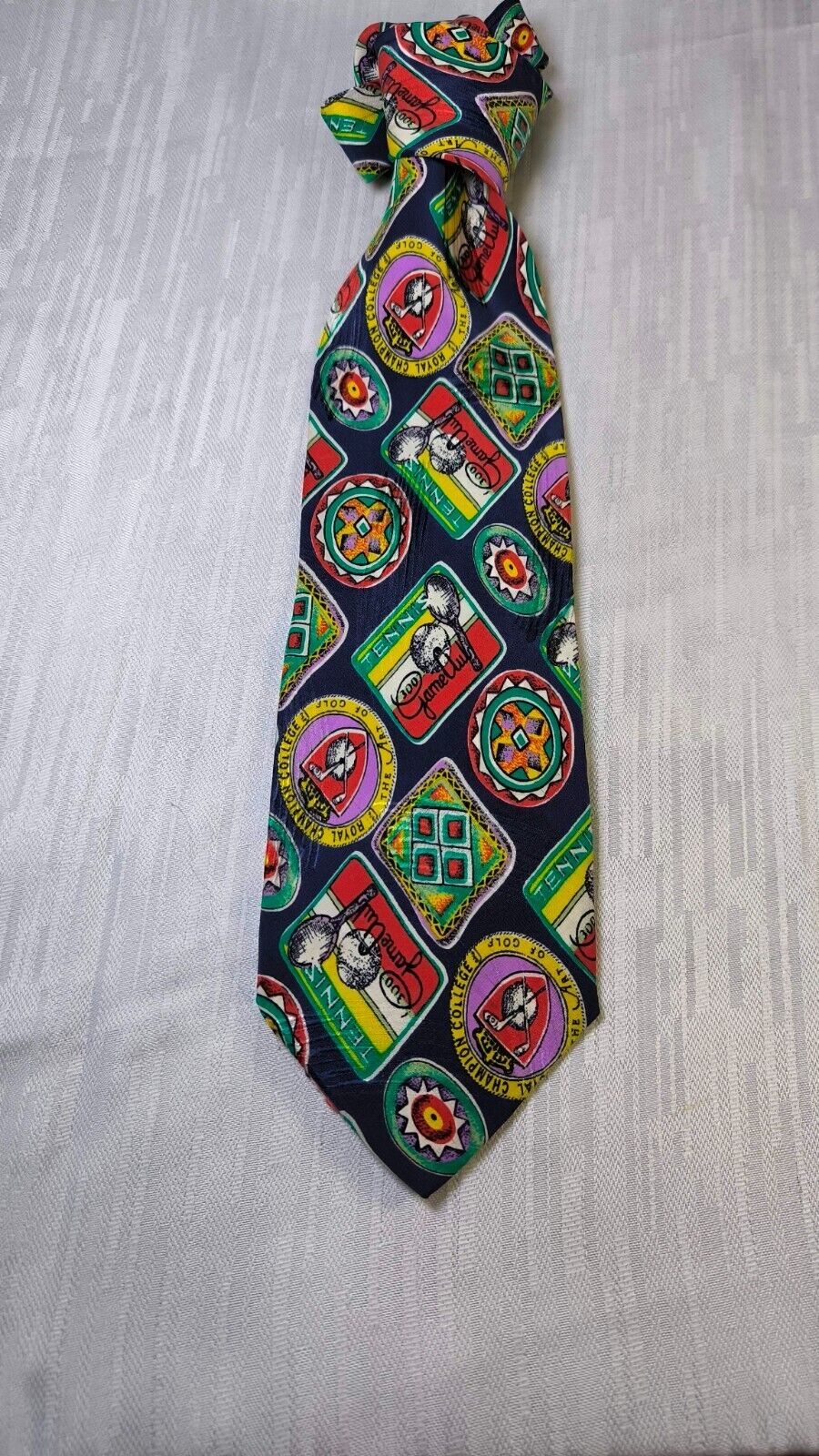 RENATO BALESTRA  100% SILK TIE SETA CRAVATTA NECKTIE MADE IN ITALY