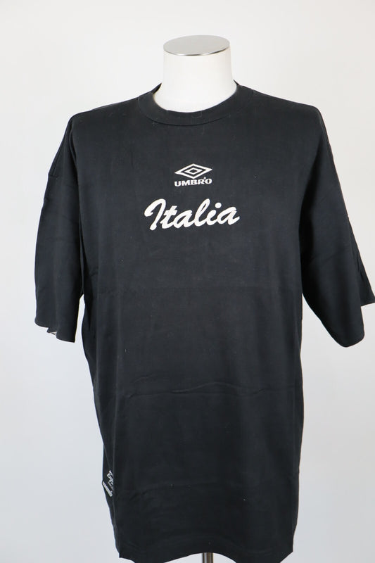 UMBRO ITALIA FOOTBALL MAGLIA UEFA 96 ENGLAND CALCIO UOMO XL SOCCER VINTAGE MAN