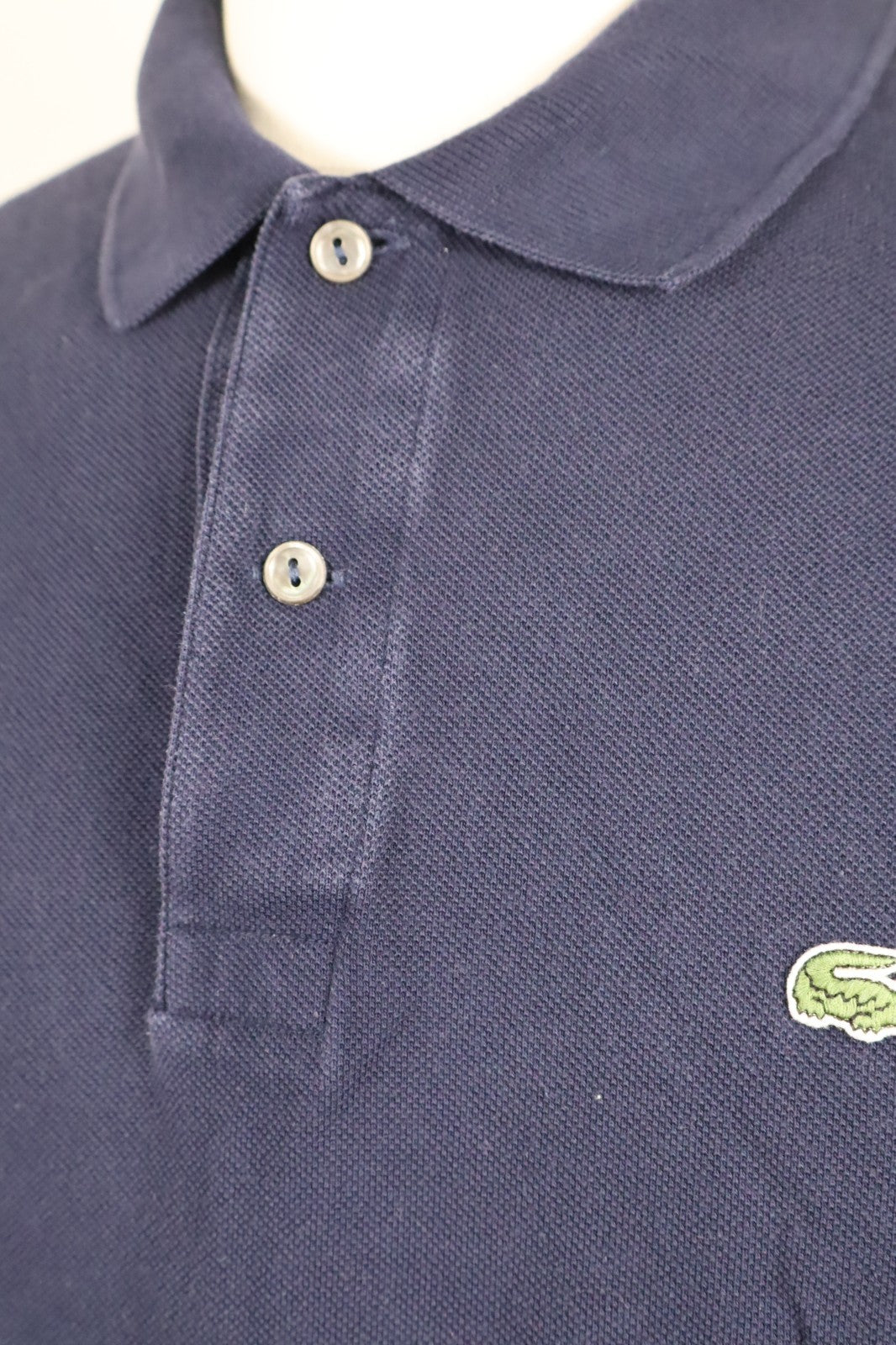 LACOSTE POLO MAGLIA UOMO COTONE TG. 6 MAN COTTON T-SHIRT CASUAL VINTAGE LOGO