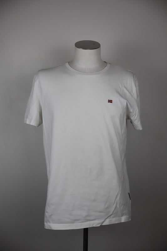 NAPAPIJRI MAGLIA UOMO XL MAN T-SHIRT CASUAL VINTAGE COTONE COTTON MANICA CORTA