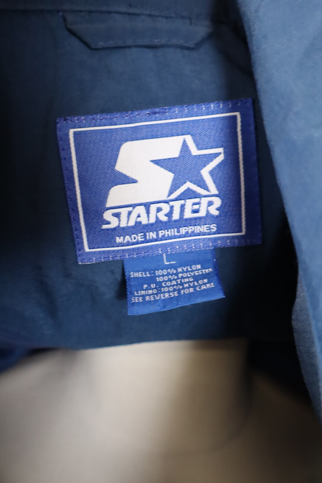 STARTER GEORGETOWN GIUBBINO IMPERMEABILE  BASKET UOMO Tg L MAN JACKET